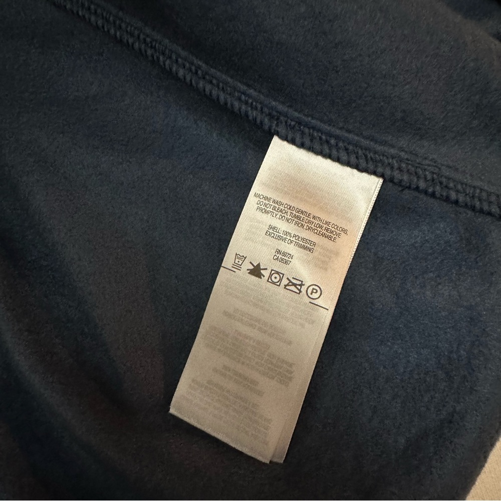 NWTs Columbia Vest Size XL Fleece Dark Blue Stretch - Picture 5 of 7